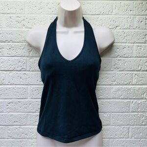 GAP Women's Elegant Black Halter Top